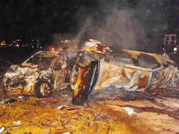 Ruta 12 trágica: Tres muertos y dos heridos graves en dos accidentes