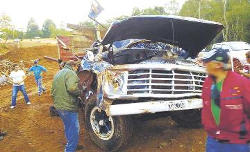 Cinco tareferos muertos por un camión sin frenos