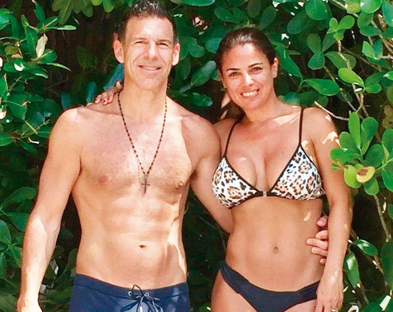 Marina Calabró y su novio Martín en Miami - El Territorio Misiones